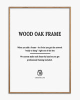Light Oak Gallery Frame