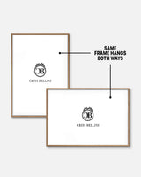 Light Oak Gallery Frame