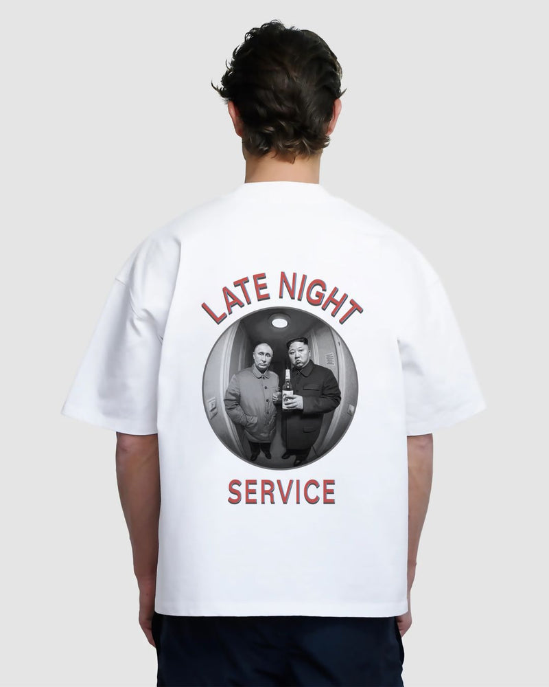 Late Night Service T-shirt (White)