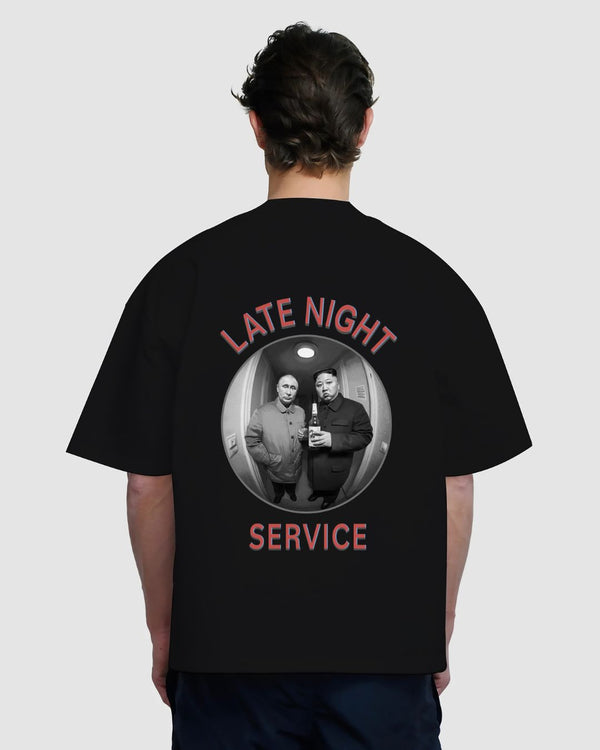 Late Night Service T-shirt (Black)