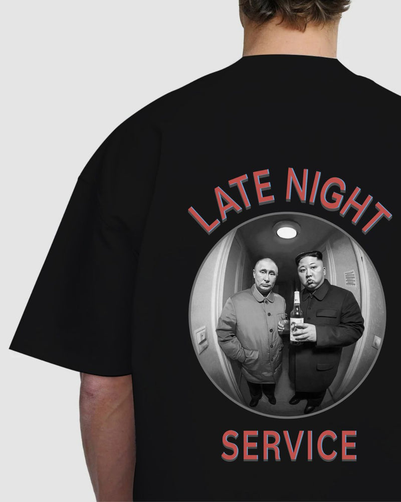 Late Night Service T-shirt (Black)