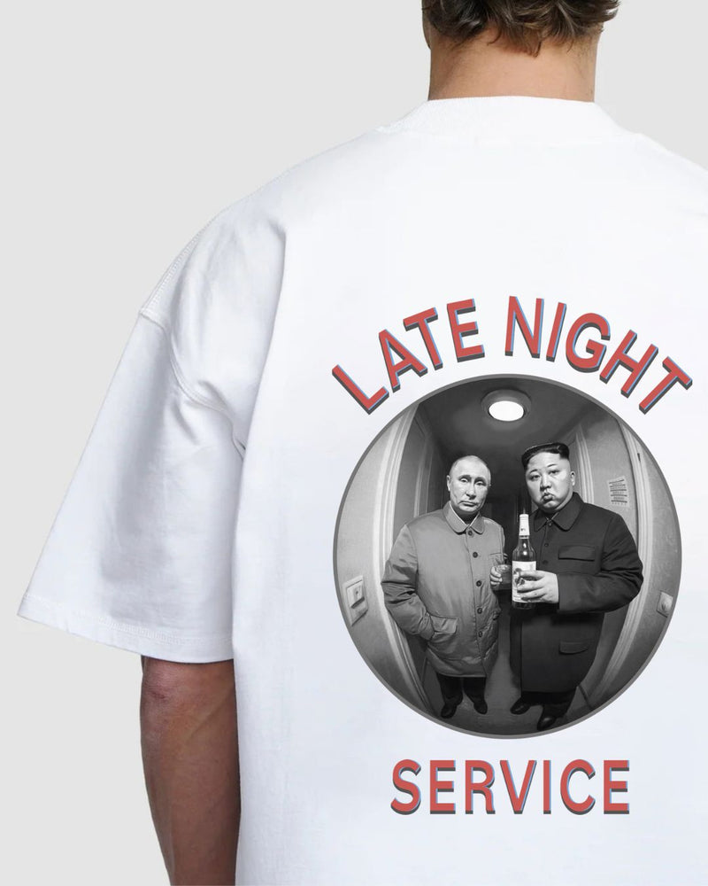 Late Night Service T-shirt (White)