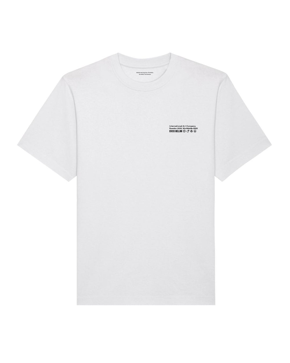 ★BADBLOOD★ Mystic 12 Print T-Shirt Slim Fit White Badblood Mystic 1/2 Print T-Shirt Slim Fit White – BBGSHOPHK