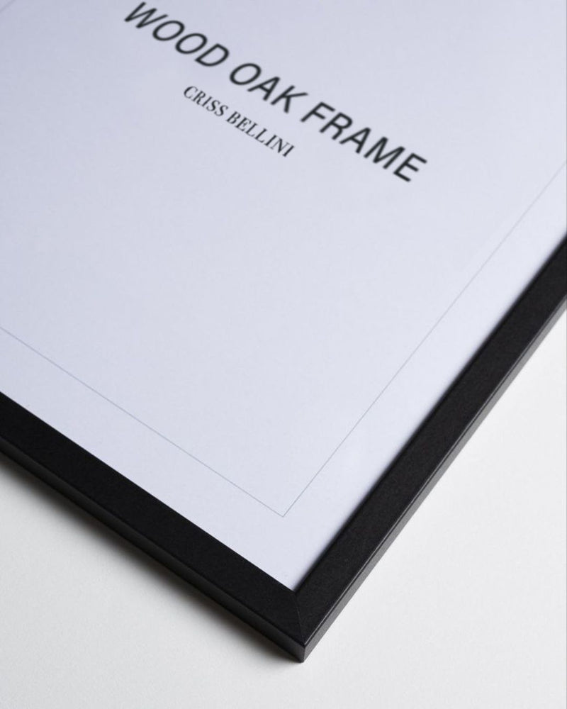 Black Oak Gallery Frame