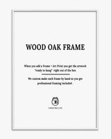 White Oak Gallery Frame