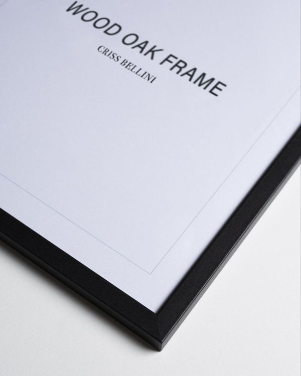 Black Oak Gallery Frame
