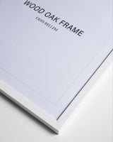 White Oak Gallery Frame