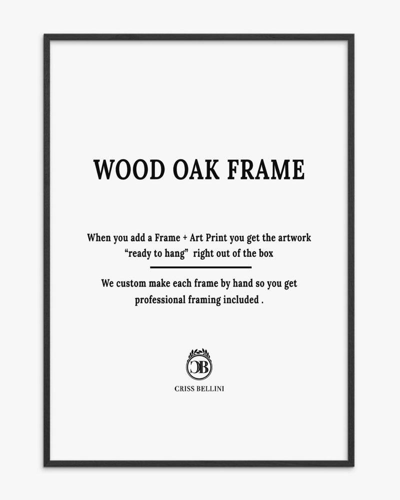 Black Oak Gallery Frame