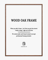 Dark Oak Gallery Frame