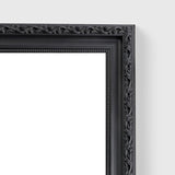 Italian Wood | Black Baroque Frame