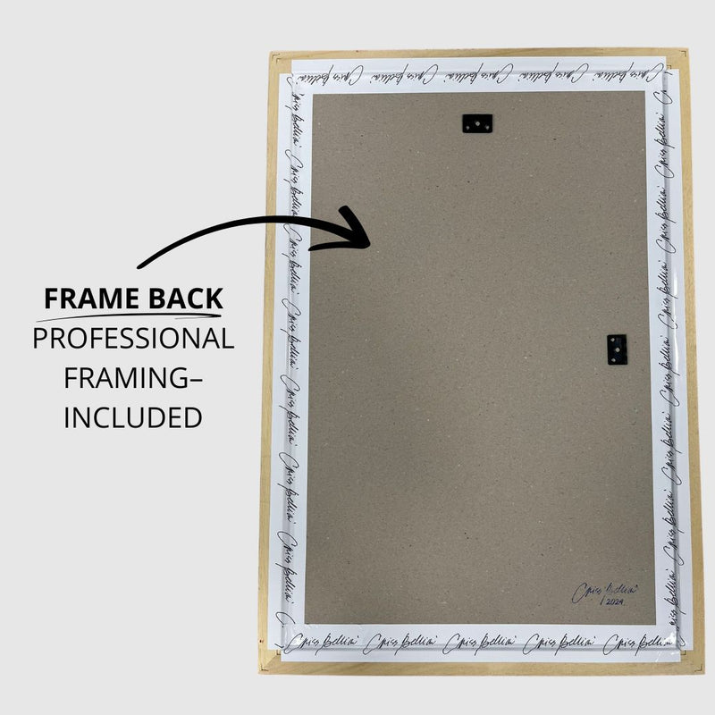 Italian Wood | Black Baroque Frame