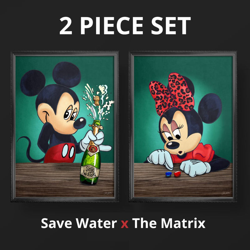Save Water x The Matrix