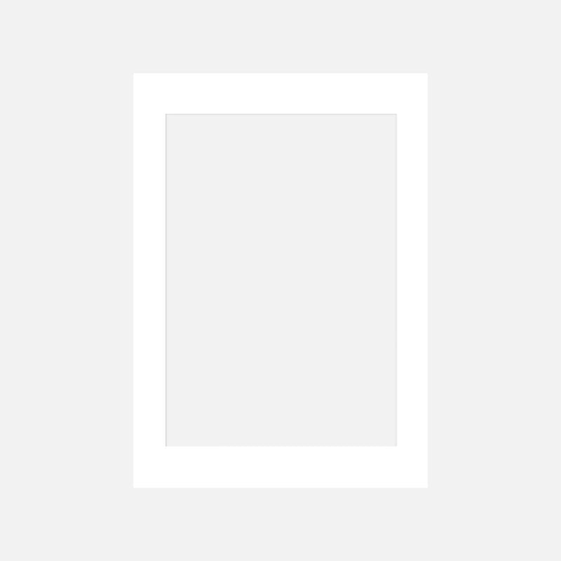 White Gallery Mat Board