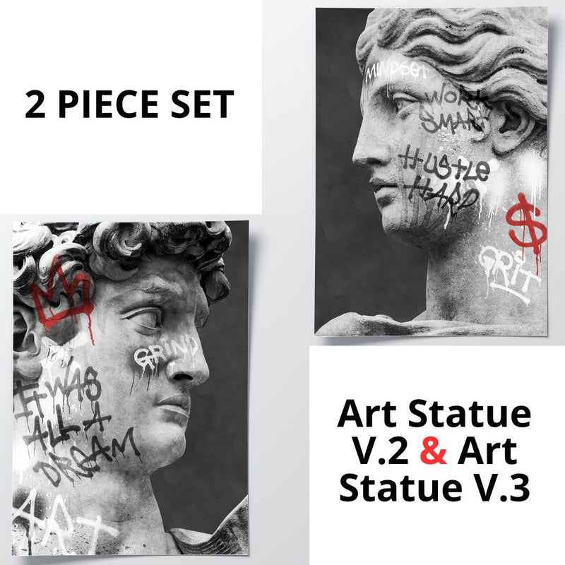 Art Statue V.2 x Art Statue V.3